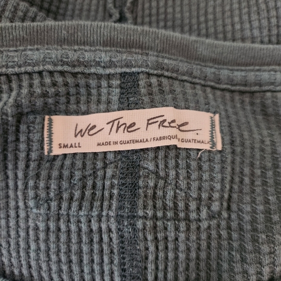 We The Free Waffle Knit Long Sleeve Size Small - Picture 5 of 7